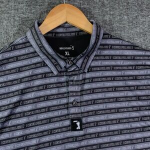 Bogey Bros Golf Polo Men Extra Large Performance Geometric I Never Pull Out